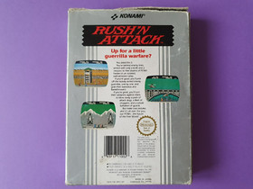 RUSH'N ATTACK / Nintendo NES PAL B FRA - EEC / Konami + Boitier de protection