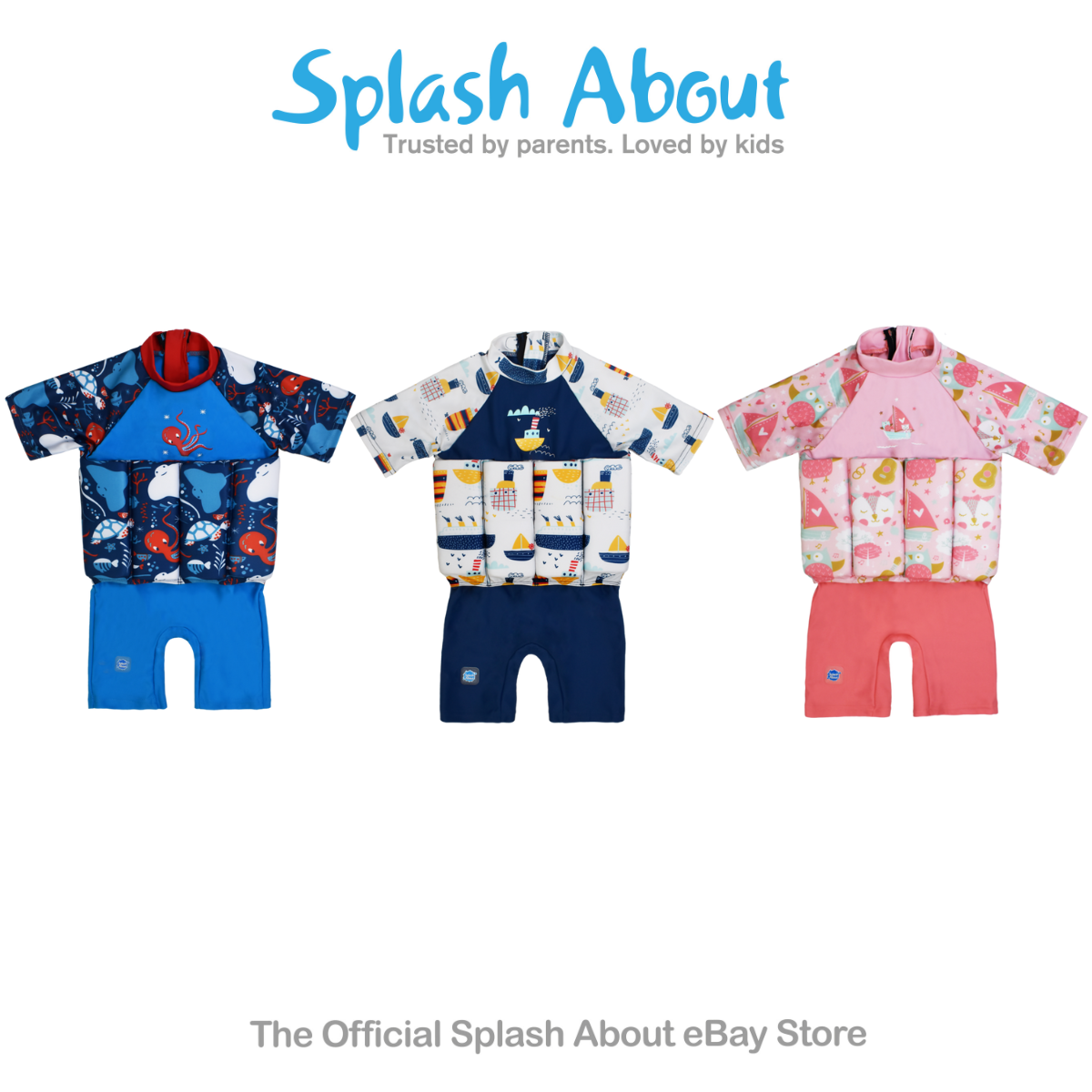 Splash About Kinderen Floatsuit, Went to Sea, 2-4 Jaren