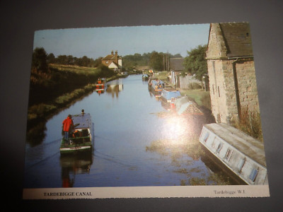 Tardebigge Kanal Vintage Postkarte - W.I - Worcester und Birmingham Kanal um 2000