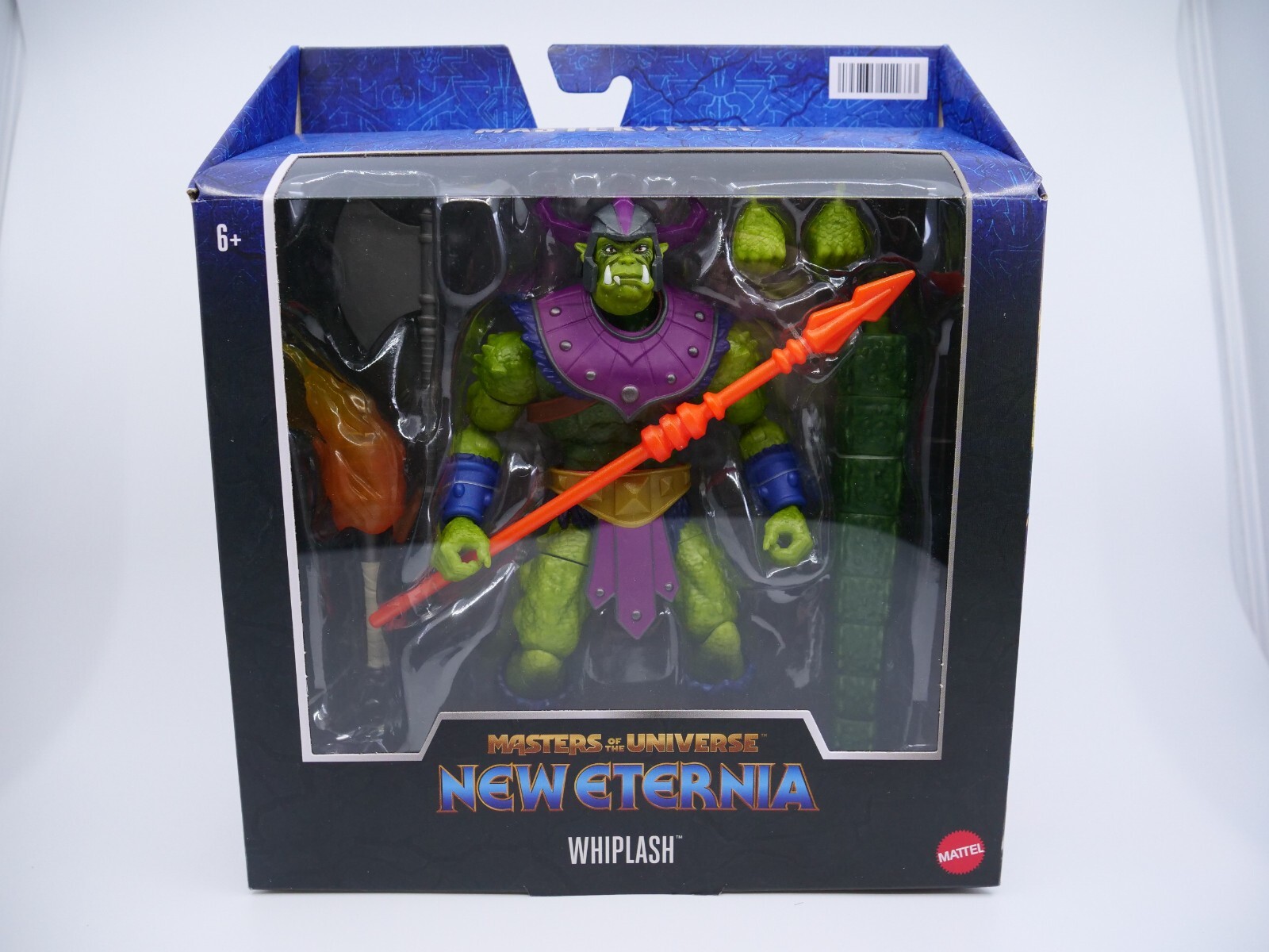 Figurine de collection Whiplash MOTU New Eternia aux articulations renforcées