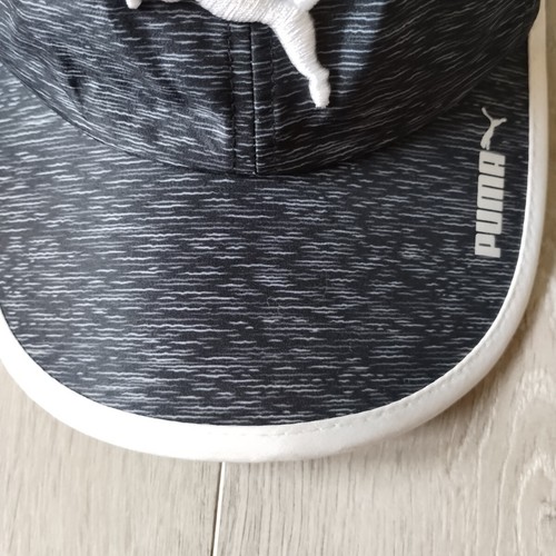 Puma Running Hat Golf Tennis Cap Gray Polyester Adjustable Strap OSFA Activewear - Picture 5 of 12