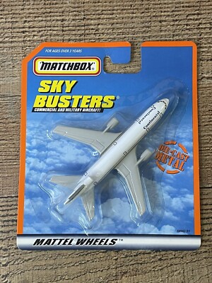 Matchbox Sky Busters Commercial &amp; Military Aircraft Mattel Wheels Continental B
