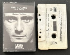 Phil Collins Face Value CS16029 Cassette Tape This Must Be Love Atlantic 1981 