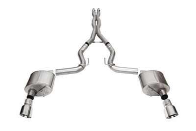Corsa Fits 2024 Ford Mustang GT Xtreme Cat-Back Exhaust Sys. 3.0in Dual Rear Exi