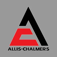 Allis-Chalmer Vintage Latest Version Recreated Color Logo - Emblem Sticker Decal