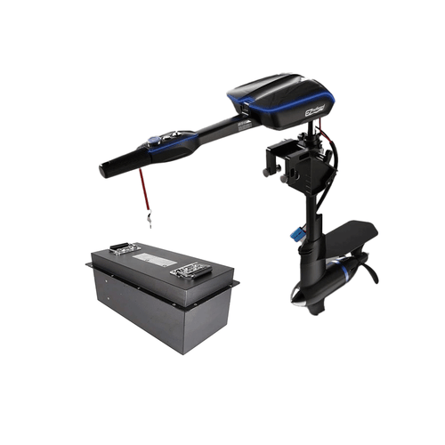 Fueraborda X10-T incl. batería LiFePO4 51,2V 150Ah pin motor eléctrico + batería - Imagen 1 de 2