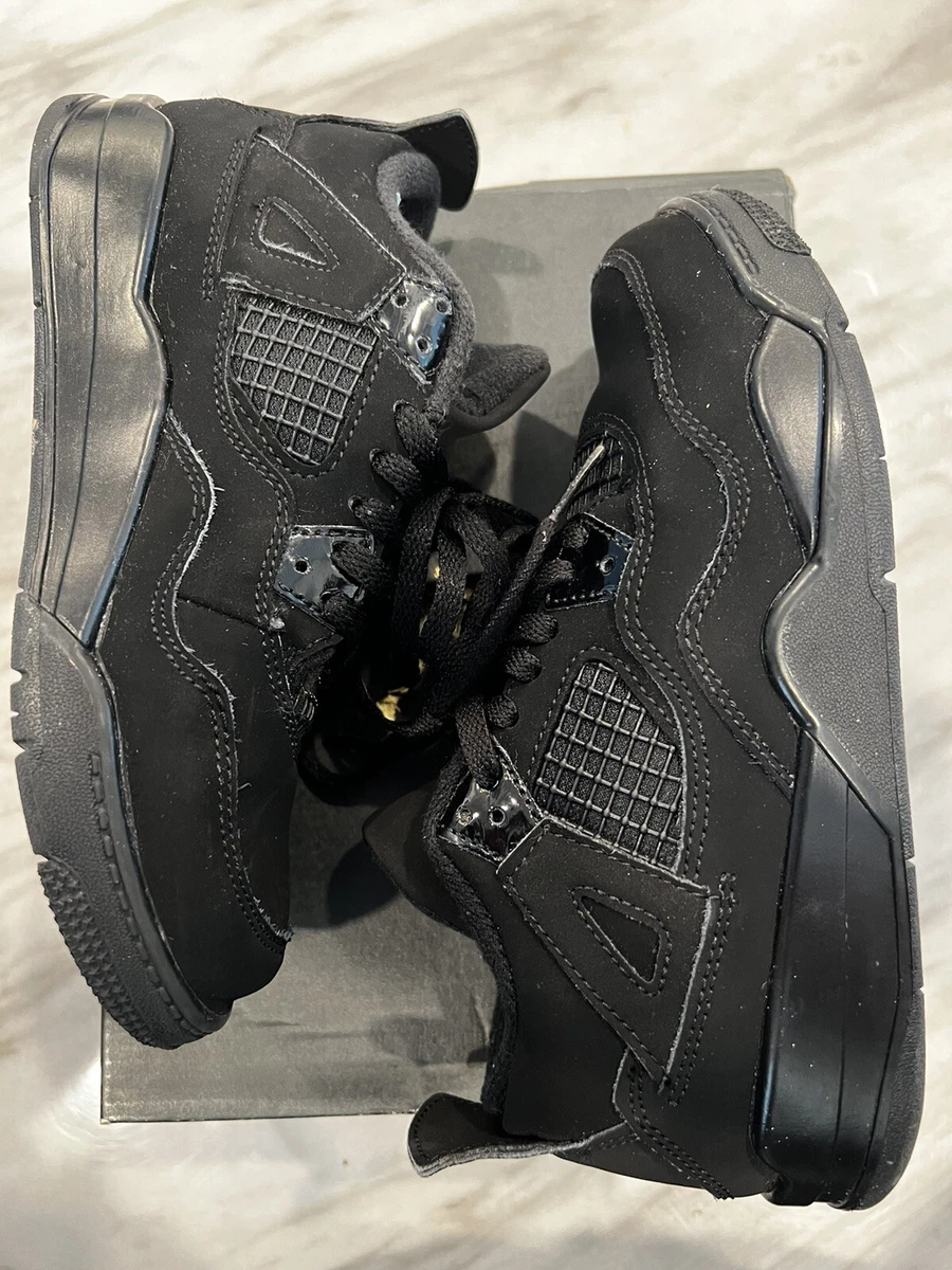 Nike_air Jordan Retro 4 Black Cat With Original Box