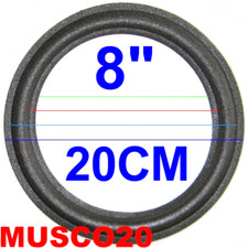 Sospensione Woofer 195mm in FOAM Bordo casse riconatura 20cm altoparlante 8" 200