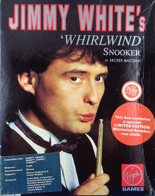 ATARI ST -- JIMMY WHITE`S WHIRLWIND SNOOKER (VIRGIN GAMES)