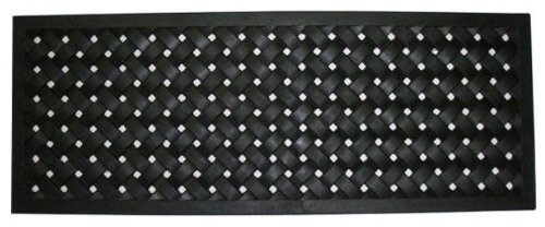 Imports Decor Braided Rubber Doormat 18x30 Inches for Stylish Entryway