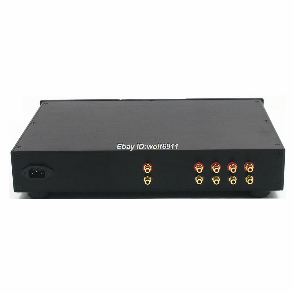 Finished HiFi Stereo Home Audio Preamplifier Desktop Preamp With 4 Way