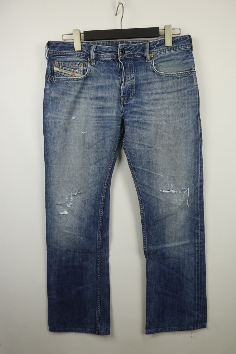 DIESEL ZATINY Denim Wash 008XR Regular Straight Jeans W32 L32