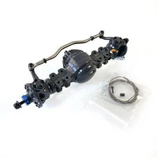 JDM Differential Metal Front Axle Part for 1/14 Dump Tractor Truck LESU Tamiya