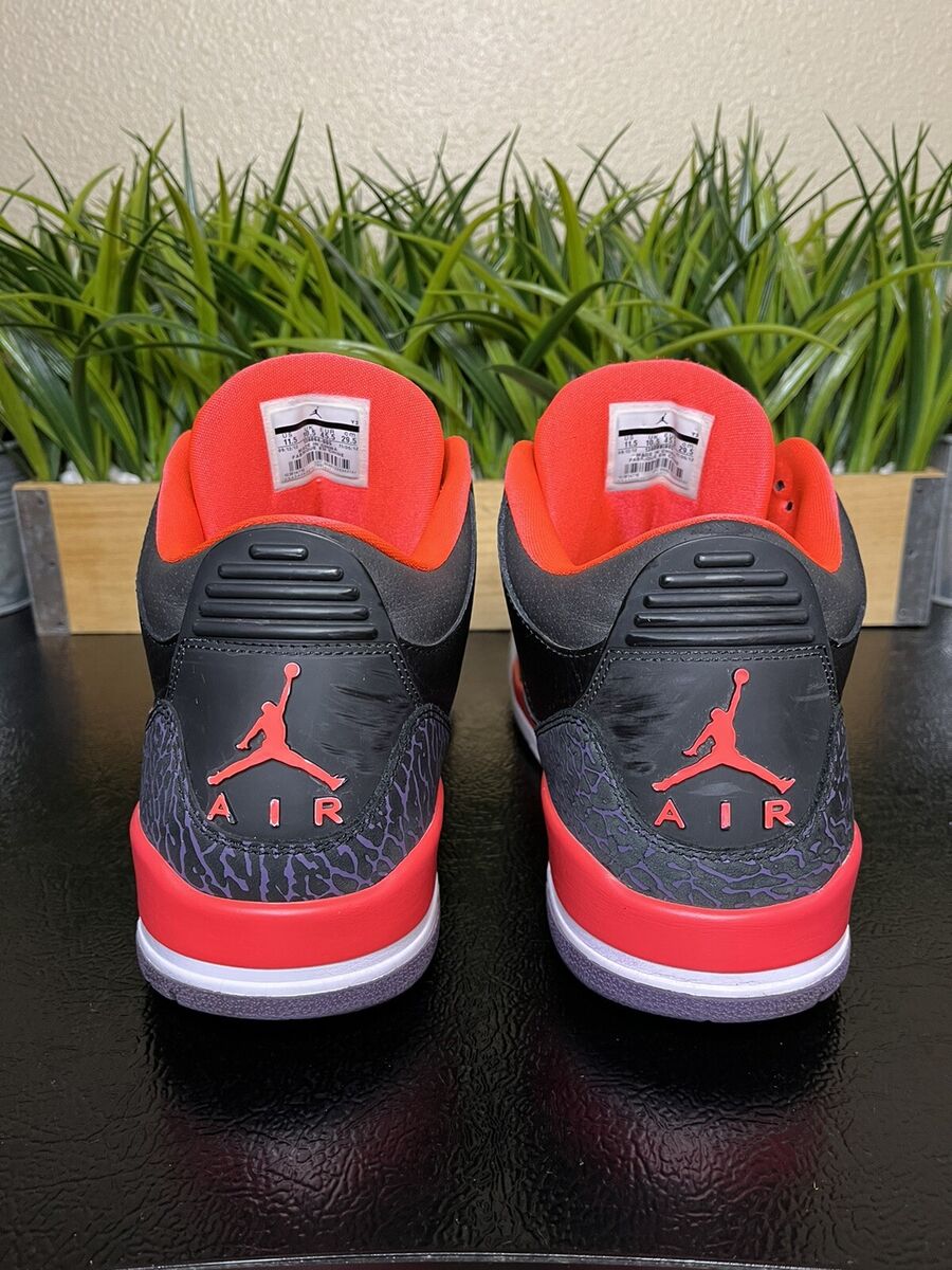 Air Jordan 3 Retro Crimson 136064-005 Mens Size 11.5 Rare Air Jordan 3 Retro Crimson 136064-005 Mens Size 11.5 Rare