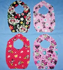 NEW handmade cute BABY CHILD BIB DISNEY MINNIE MOUSE SHIP DISCOUNTS 2