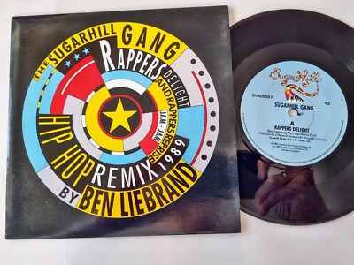 Sugarhill Gang - Rappers delight (Ben Liebrand Hip Hop Remix-Edit) 7'' Vinyl UK
