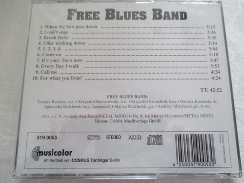 Free Blues Band - Same - CD Neu & OVP New & Sealed - Imagen 2 de 2