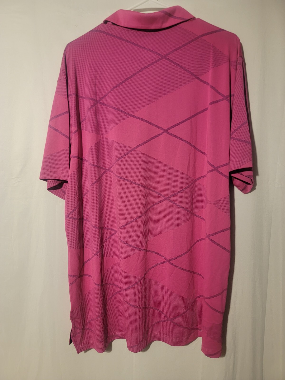 New Men's Nike Dri-FIT Vapor Geometric Golf Polo Shirt Size XXL
