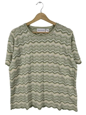 ALFRED DUNNER T-shirts en mailles tricotées Dames Haut T EU 40 style décontracté - Photo 1/4