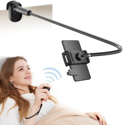 Gooseneck Kindle Holder with Remote Page Turner for Reading in Bed,Mount Hold...