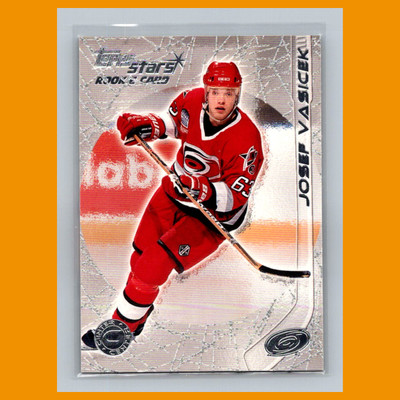 Josef Vasicek Rookie #114 2000 Topps Stars Carolina Hurricanes