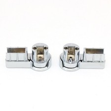Shower Screen Bracket Set with Chrome Plating Secure and Elegant Design