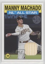 2021 Topps 1986 Topps All-Star Baseball Relics Manny Machado #86ASRMMA 0ly5