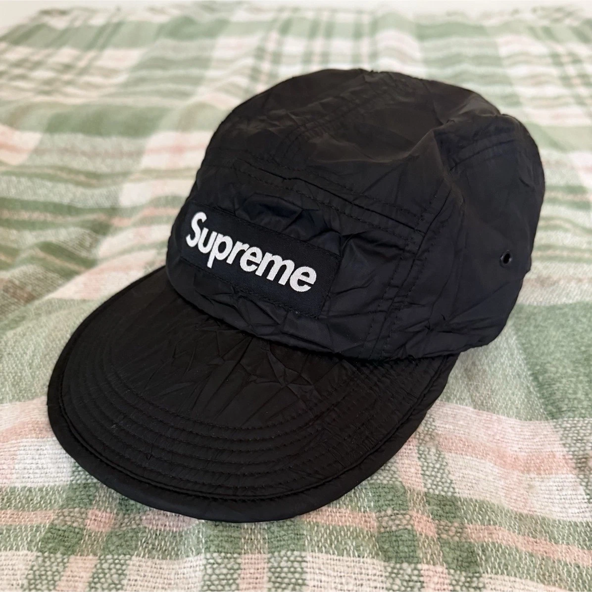 Supreme Nylon Black Hats for Men for sale | eBay