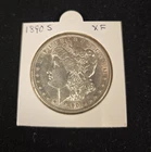 1890-S Morgan Silver Dollar Semi-Key Date, San Francisco Mint XF