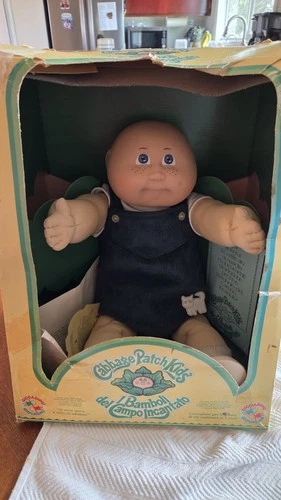 Cabbagepatch Kids Vintage, Jesmar, Boy W/ Papers And Adoption Certificate