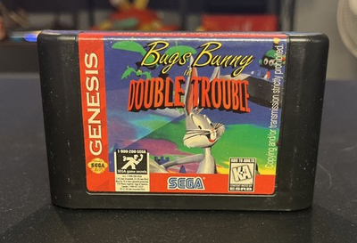 #ad Bugs Bunny in Double Trouble Sega Genesis 1996 Game Only Tested and Working $7.00