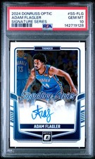 2024 PANINI DONRUSS OPTIC SIGNATURE SERIES #SS-FLG ADAM FLAGLER PSA 10 AUTO