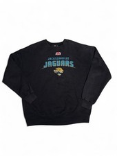 Y2K NFL Jacksonville Jaguars black crewneck sweatshirt