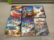 Cars 1-3 And Planes 1 & 2 Box Set Disney Pixar DVD Films Bundle