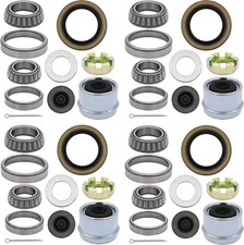 Boat Trailer Wheel Bearing Kits L68149 L44649 3500lb Axle 5 Lug, 4 Set w/ Seals