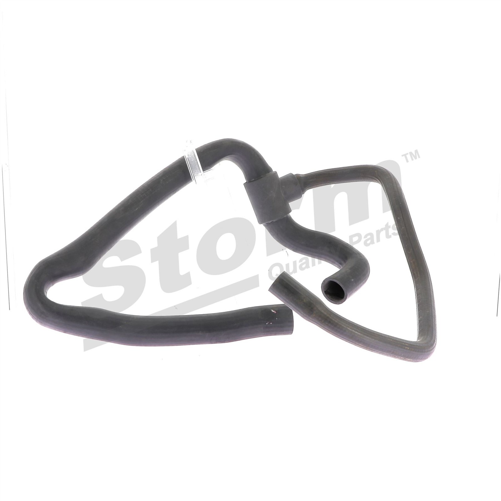 Durite de radiateur gauche pour Citroën AX 14 D - Durite inférieure en caoutchouc noir