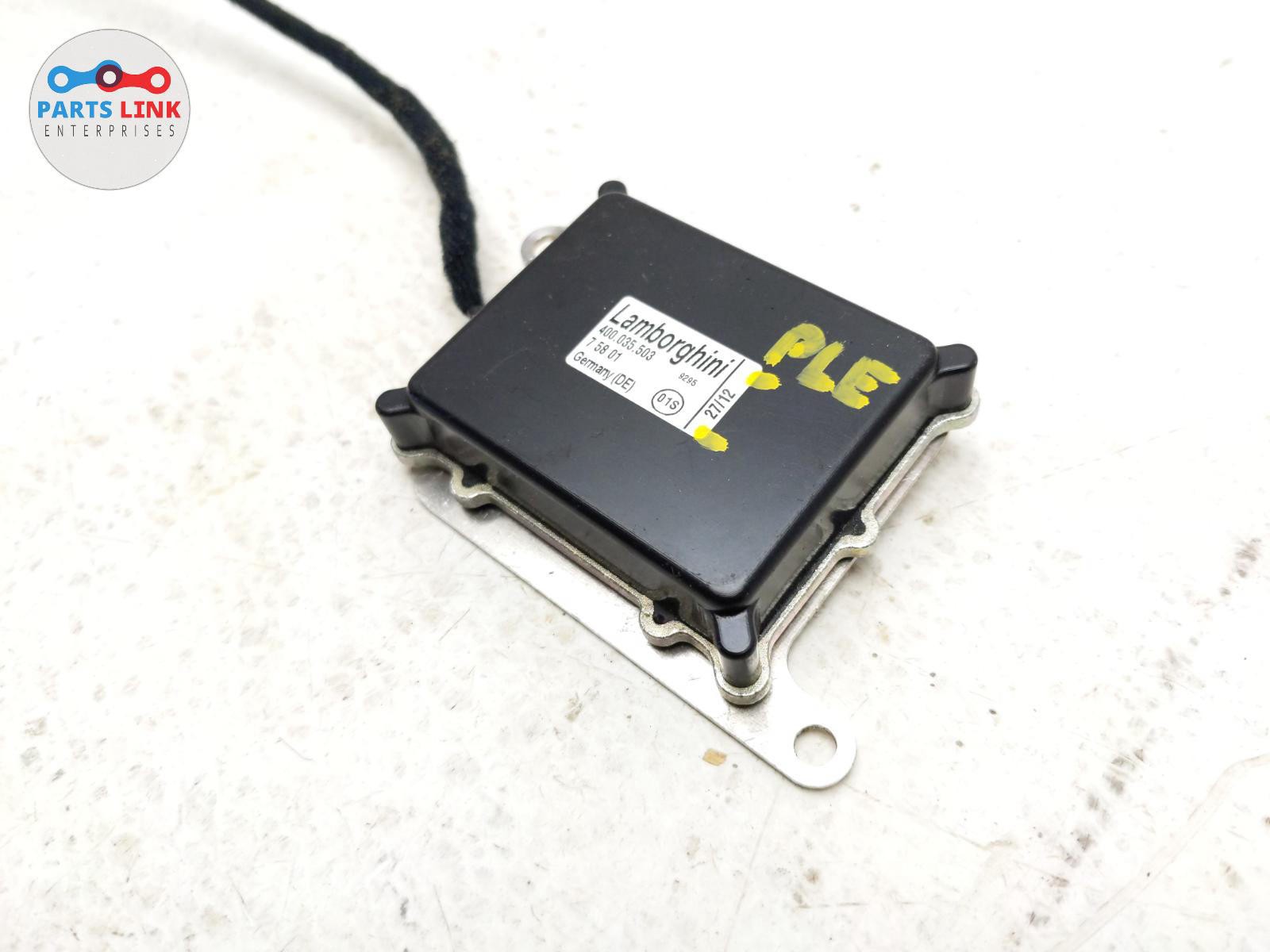 2010-14 LAMBORGHINI GALLARDO FRONT RIGHT FLOOR CONTROL MODULE ANTENNA ECM LP550