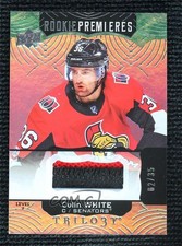 2017 Trilogy Rookie Premieres Level Green Foil Jersey 2/35 Colin White Patch 2rd