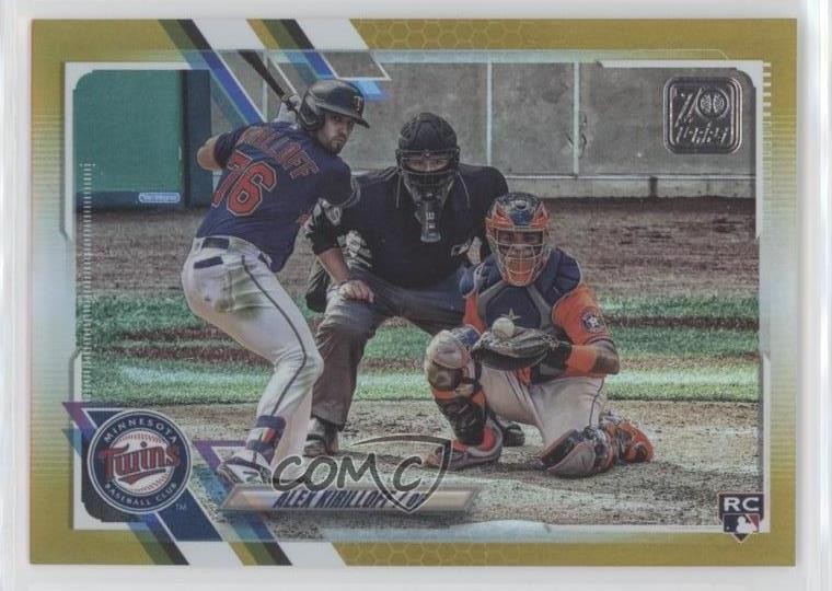 2021 Topps Gold Foil Alex Kirilloff #413 r0j