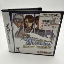 Phoenix Wright Ace Attorney Trials and Tribulations DS CIB / Tested / Excellent