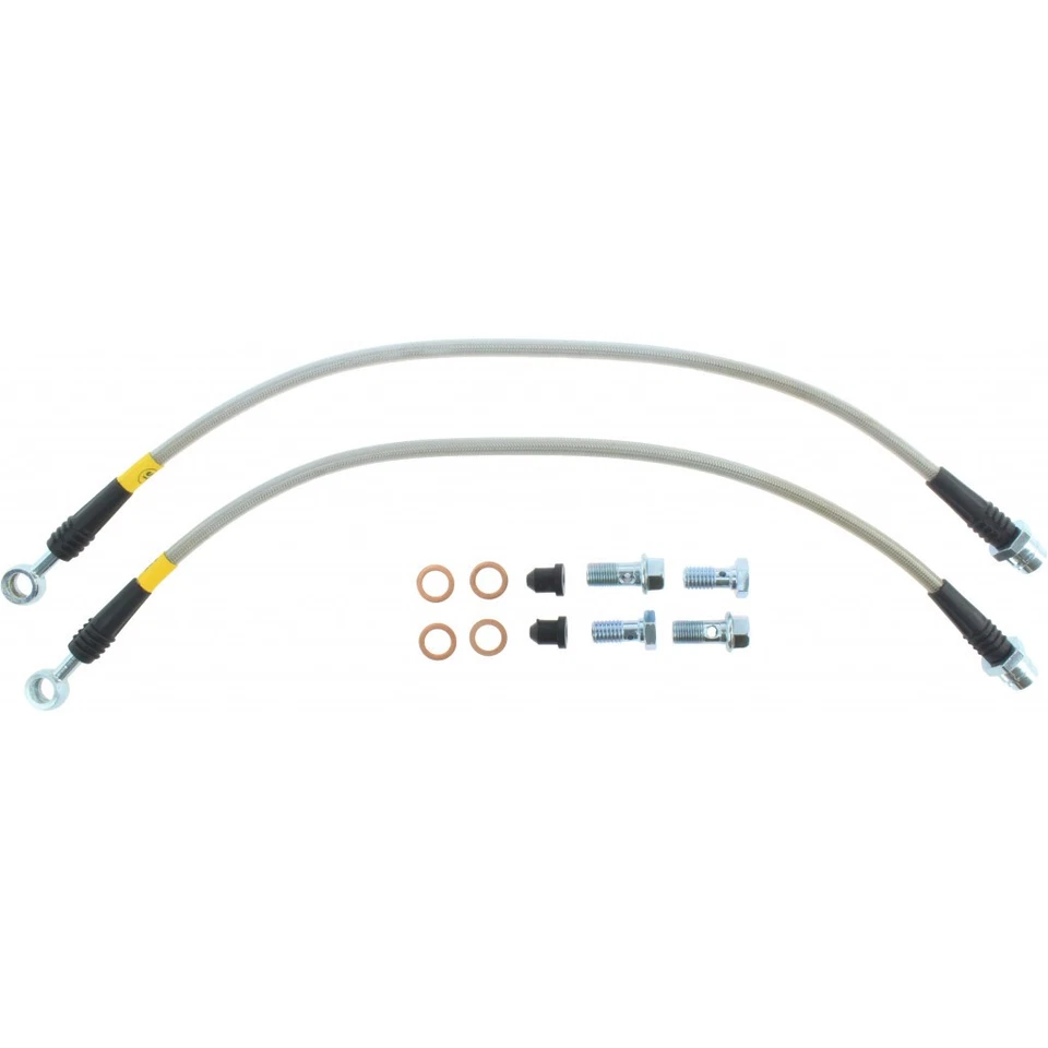 StopTech For Volkswagen Jetta 1998-2011 Brake Line Kit Stainless Steel - Front - Image 2 of 4