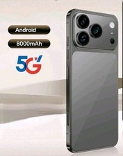 I 17 Pro Smartphone Android System Smart Dua Card WiFi GPS Google Black ⚫️ 