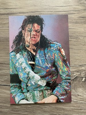 Michael Jackson Postcard Vintage Rare Immaginazione Stellare, MM220, 1992