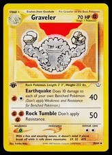graveler pokemon card value for sale Retreat Cost Graveler 2002 Legendary Collection #44