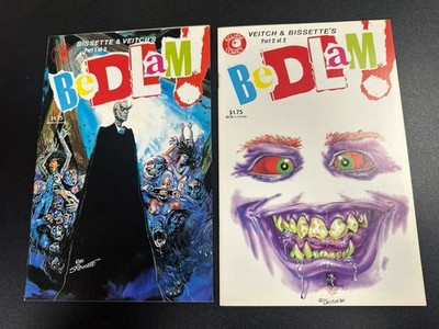 Eclipse Comics Bedlam! 1-2