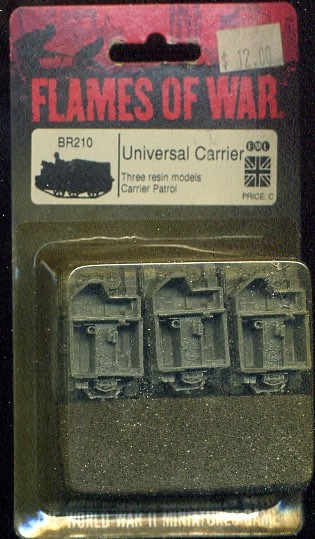 Bren/Universal Carriers UK 15mm British 8th BEF WWII BR210 Canadian KIWI Soviet