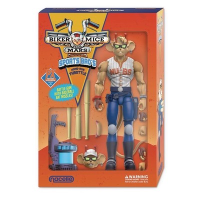 Biker Mice from Mars: The Sports Bro s Throttle Previews Exclusive Action Figure