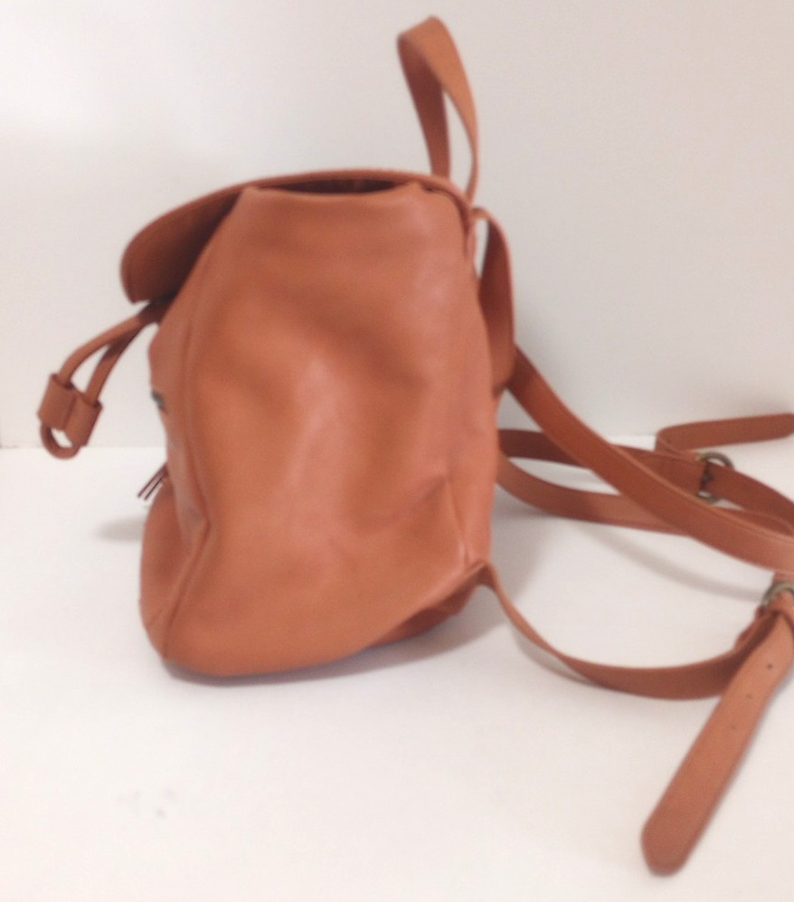 Universal Thread Mini Backpack Purse Brown Faux L… - image 2