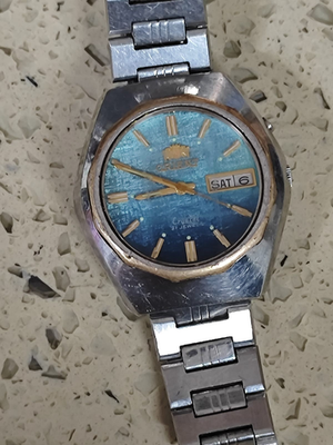 Orient Automatic 21 Jewels Watch H469120A-6A Cal 46941 Working