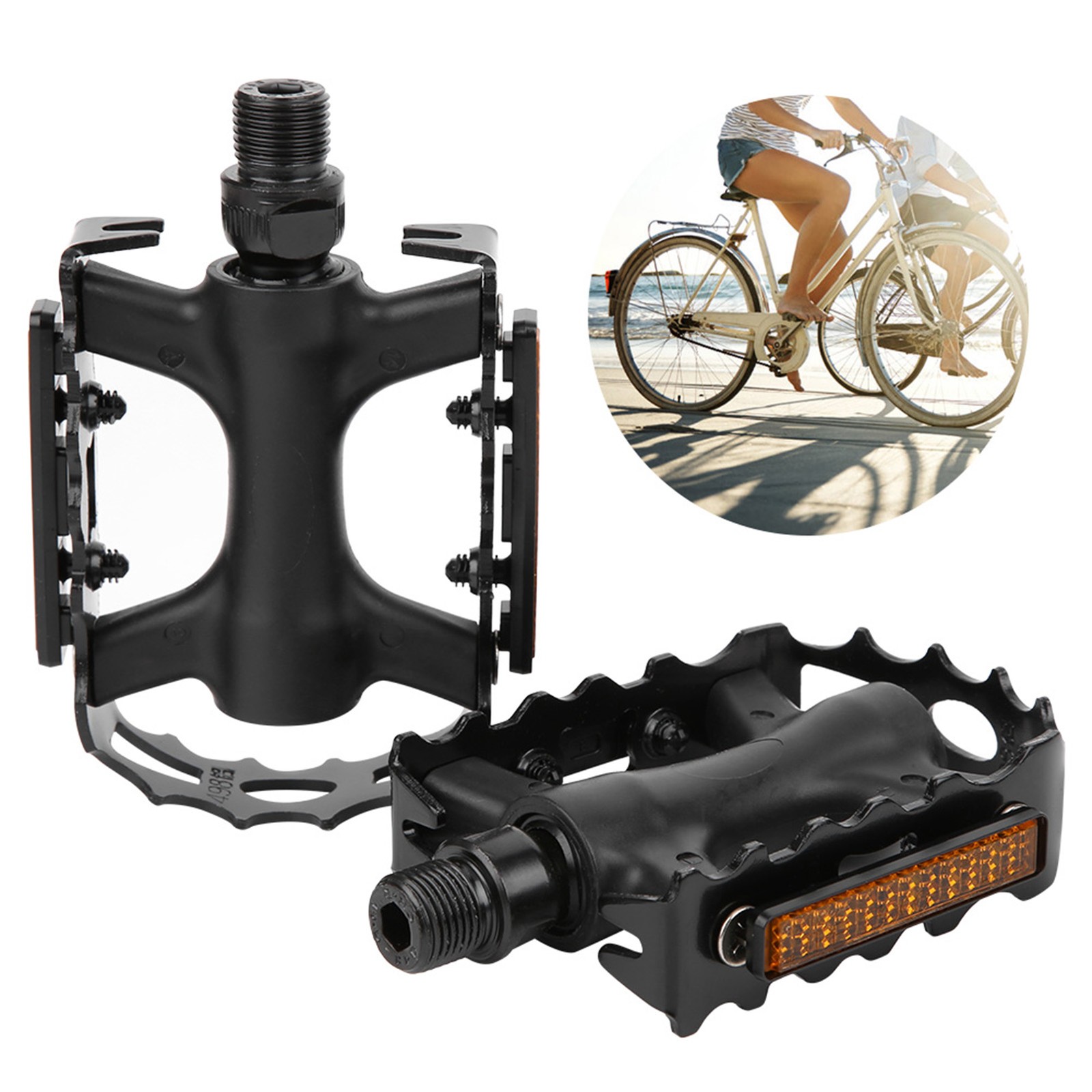 Pair Antislip Bike Foot Pedal For Mountain Road Bike Accessories Premium